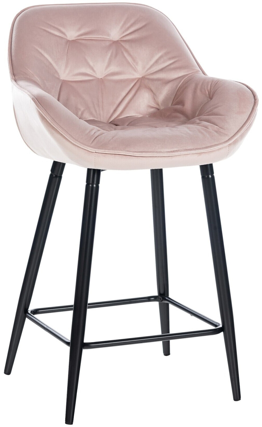 CLP Bar stool Gibson velvet pink