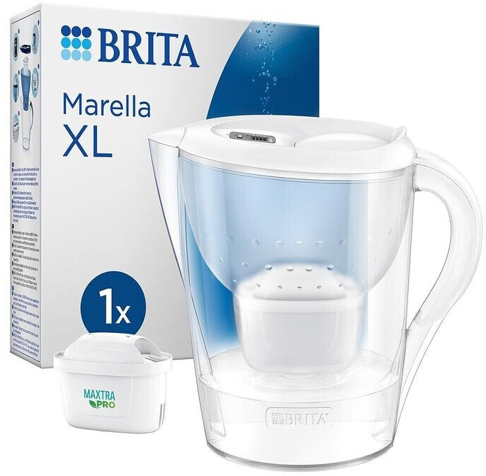 BRITA Marella XL + MAXTRA PRO All-in-1 a € 32,31 (oggi)