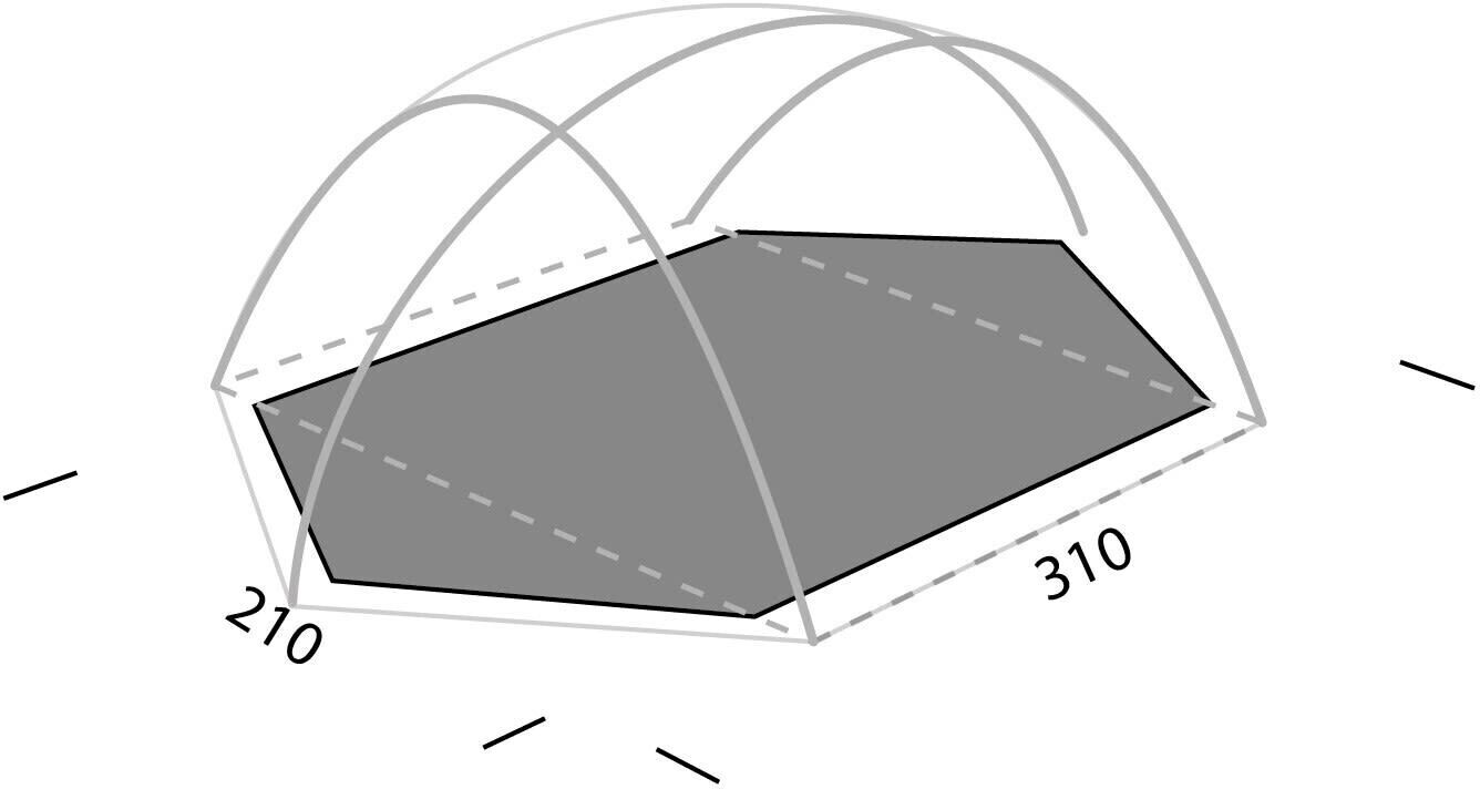 Exped Exped Orion Iii Footprint Grey