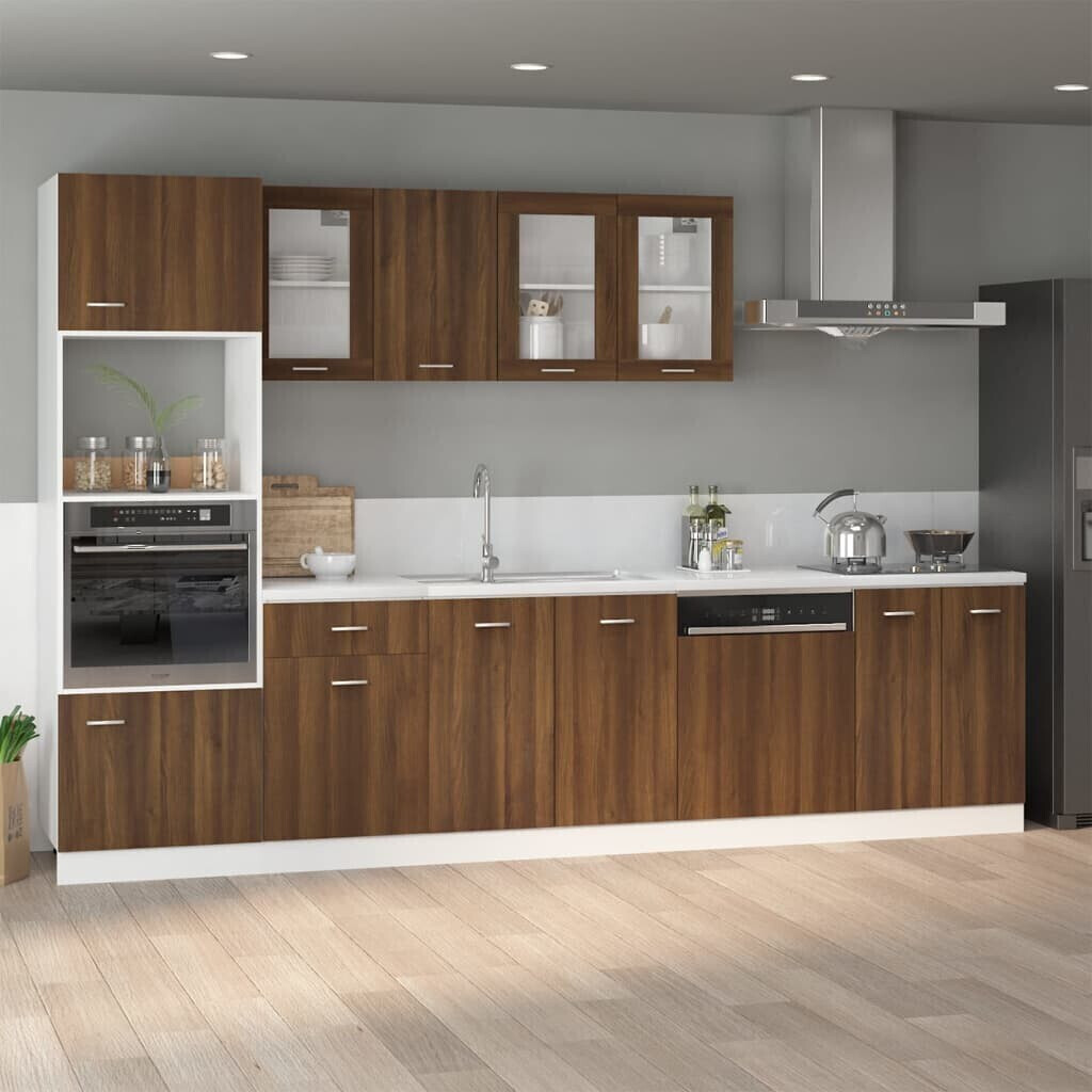 Photos - Kitchen System VidaXL Base cabinet brown oak look 60x46x81,5 cm 