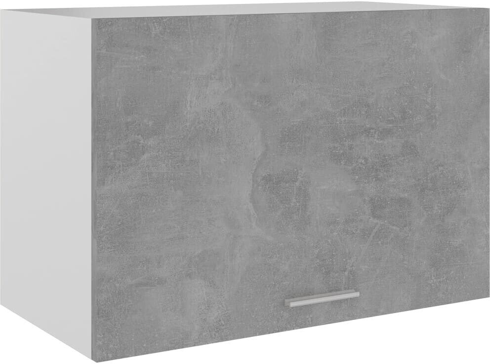Photos - Kitchen System VidaXL Wall cabinet concrete gray 60x31x40 cm 