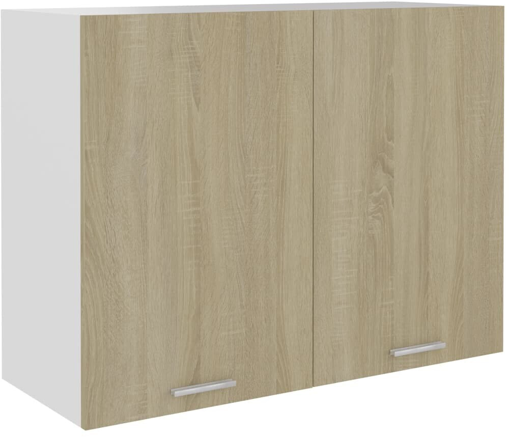 vidaXL Wall cabinet Sonoma oak 80x31x60 cm