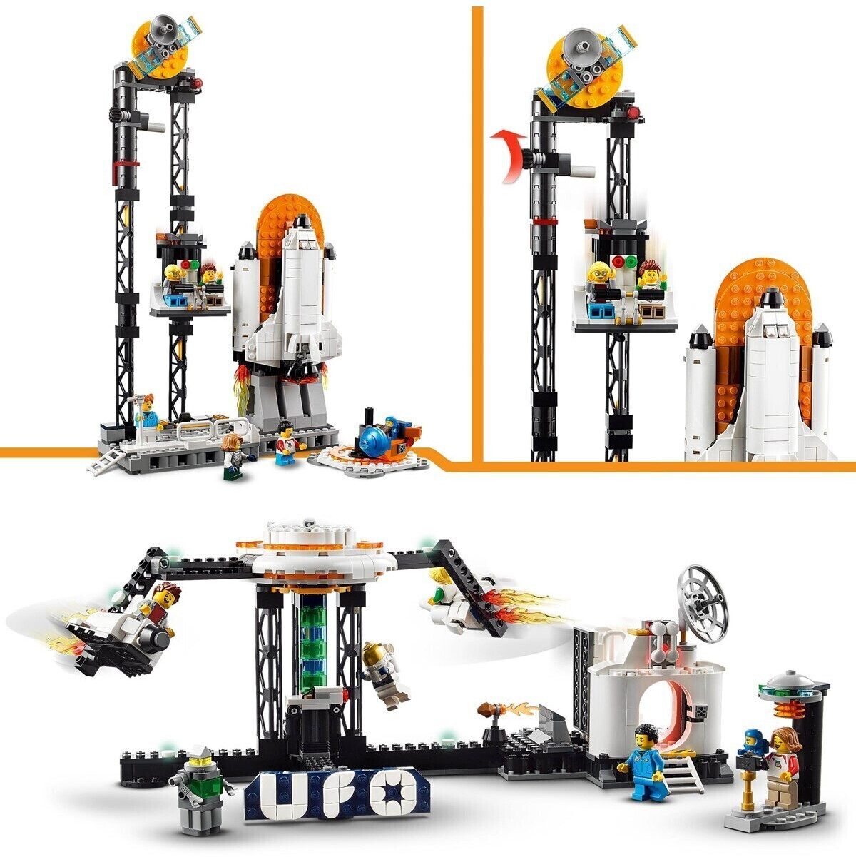 Lego montaña rusa creator store