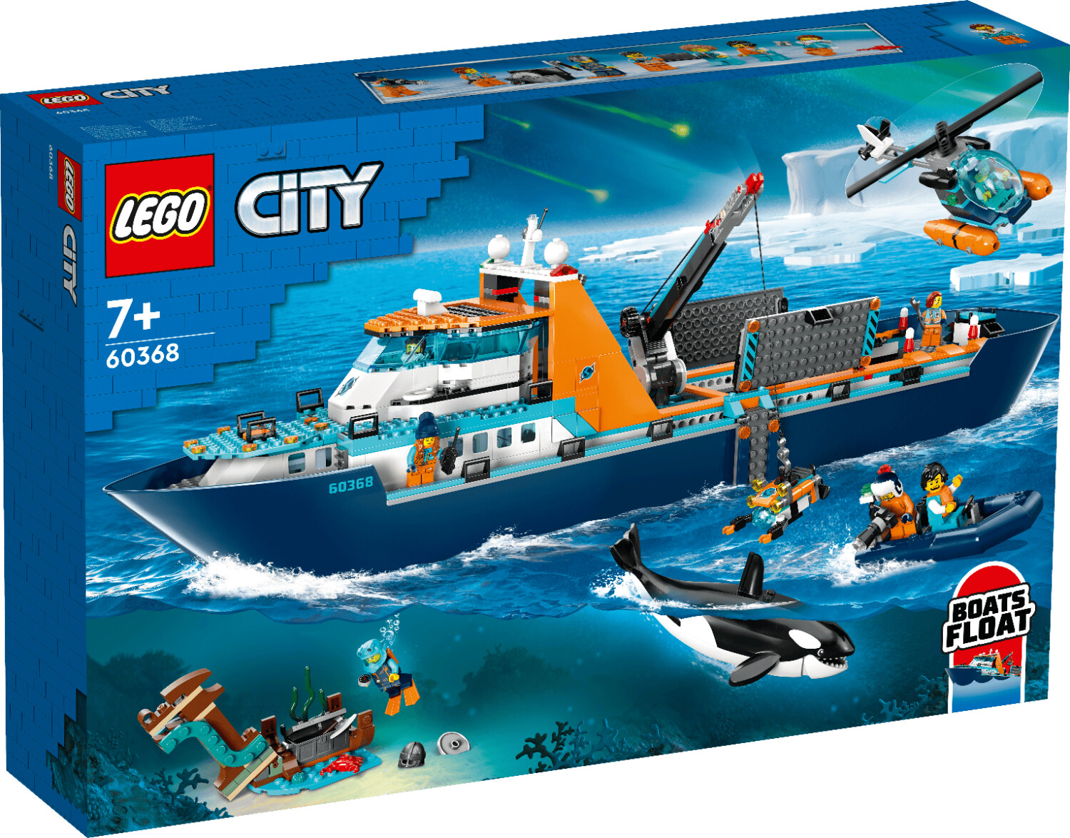Le bateau d'exploration sous-marine Lego City - Lego Lego