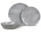 Kampa Dometic Tableware set melamine 12 pieces light grey
