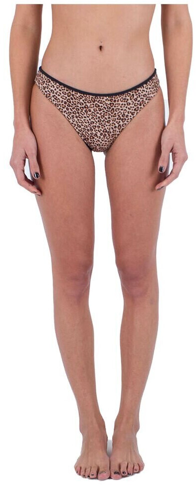 Hurley Max Leopard Moderate Bikini Bottom (HDB1250) braun