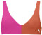 Puma Colourblock Plunge Bikini Top (701221719) orange/rosa