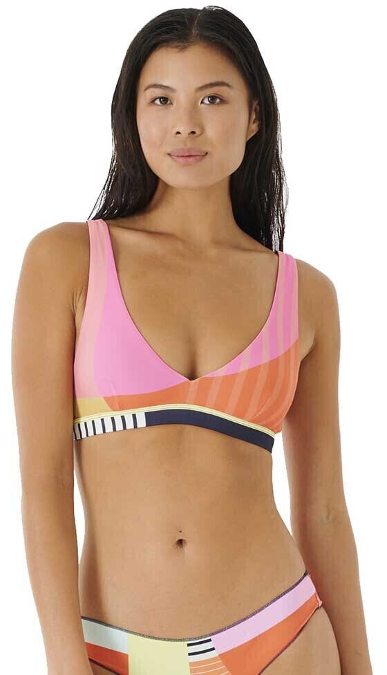 Rip Curl Day Break Triangle Bikini Top (05ZWSW) pink