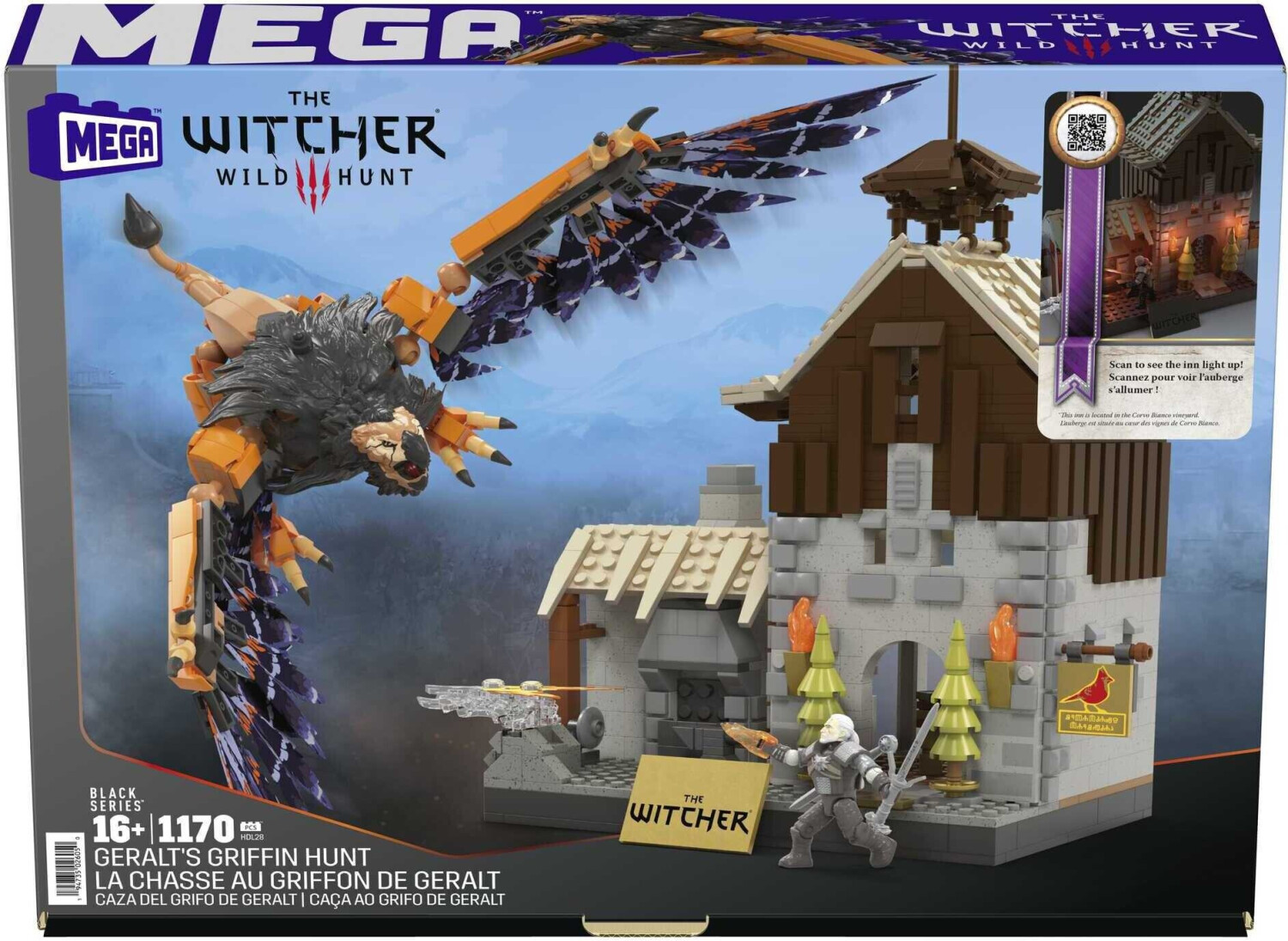 Mega Construx The Witcher - Geralt's Griffin Hunt (1888843)