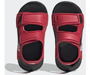 better scarlet/cloud € Preisvergleich ab Adidas Kids Sandals black | (FZ6503) white/core 16,99 Altaswim bei