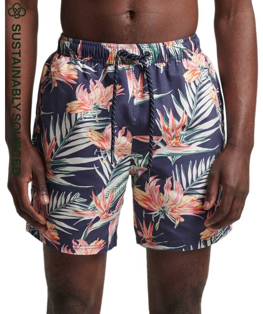 Superdry Vintage Hawaiian Swimming Shorts (M3010193A) blue