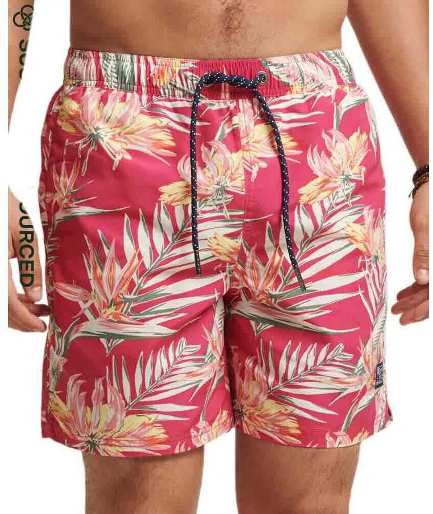 Superdry Vintage Hawaiian Swimming Shorts (M3010193A) pink