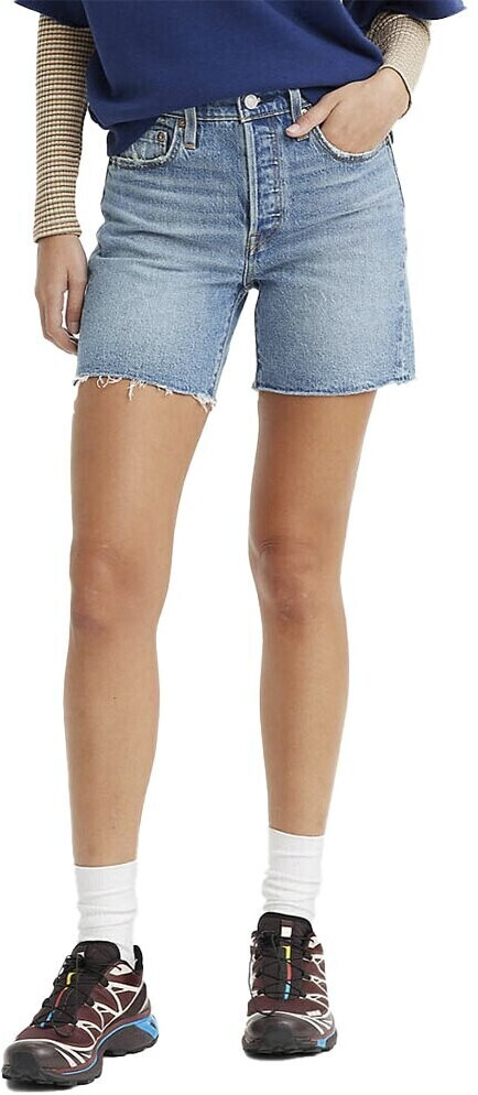 Levi's 501 Mid Thigh Denim Shorts (85833) blue