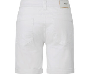 White denim shorts for men cheap