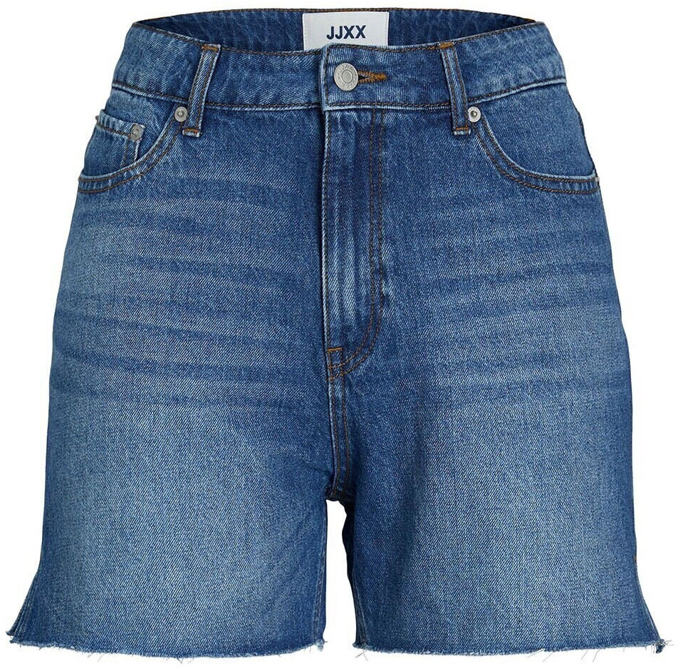 Jack & Jones Aura High Waist Denim Shorts (12227837) medium blue denim