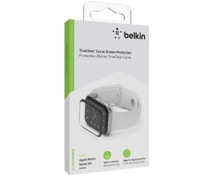 Belkin ScreenForce TrueClear Curve Displayschutz fur Apple Watch Series 6 SE 5 4 40 mm ab 24 99 Preisvergleich bei idealo