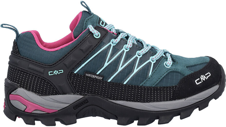 Zapatillas de Montaña CMP Rigel Low Trekking Shoe Wp Acqua Mujer