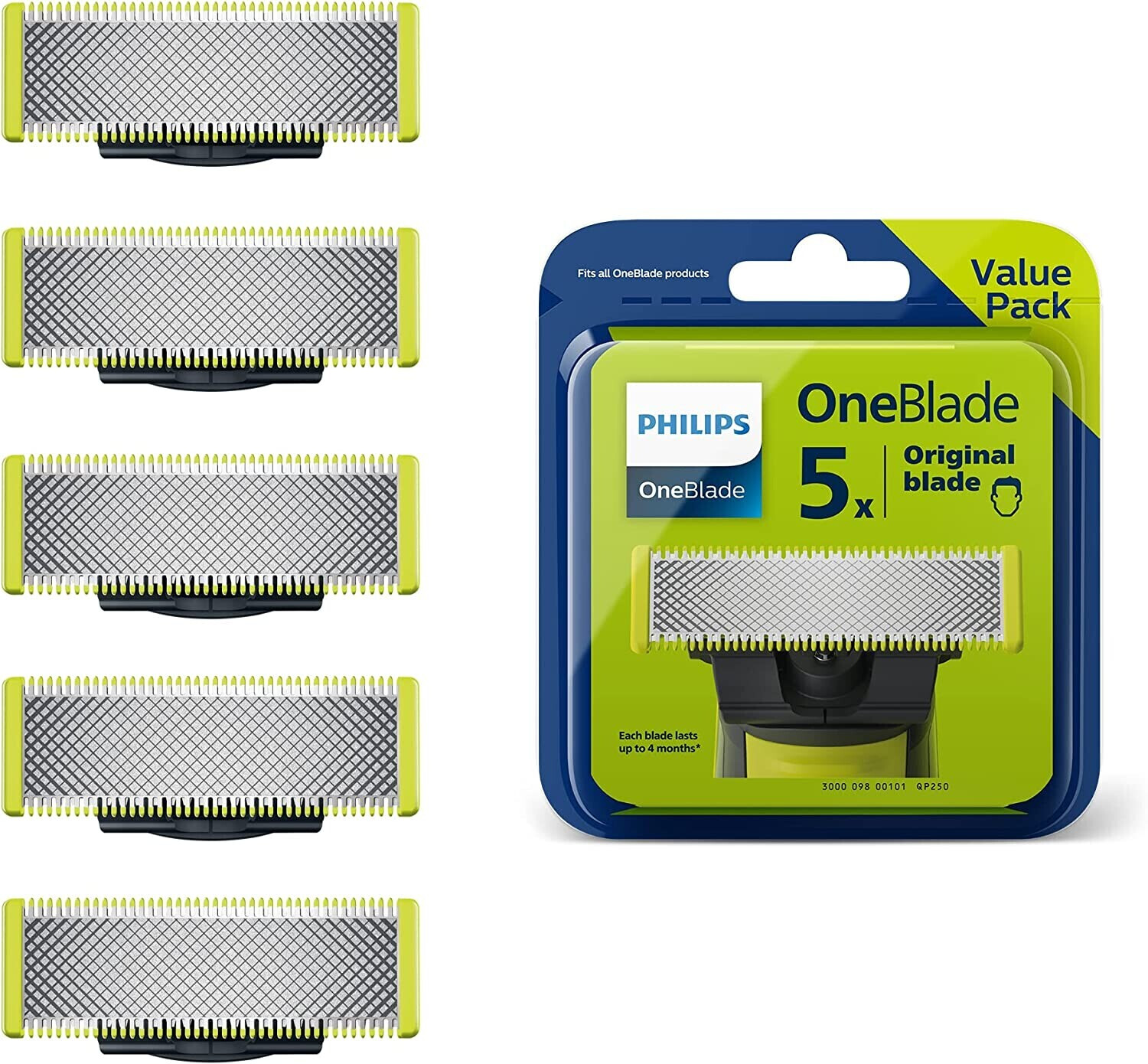 Philips OneBlade QP250/50 ab 46,99 € (Februar 2024 Preise) | Preisvergleich  bei