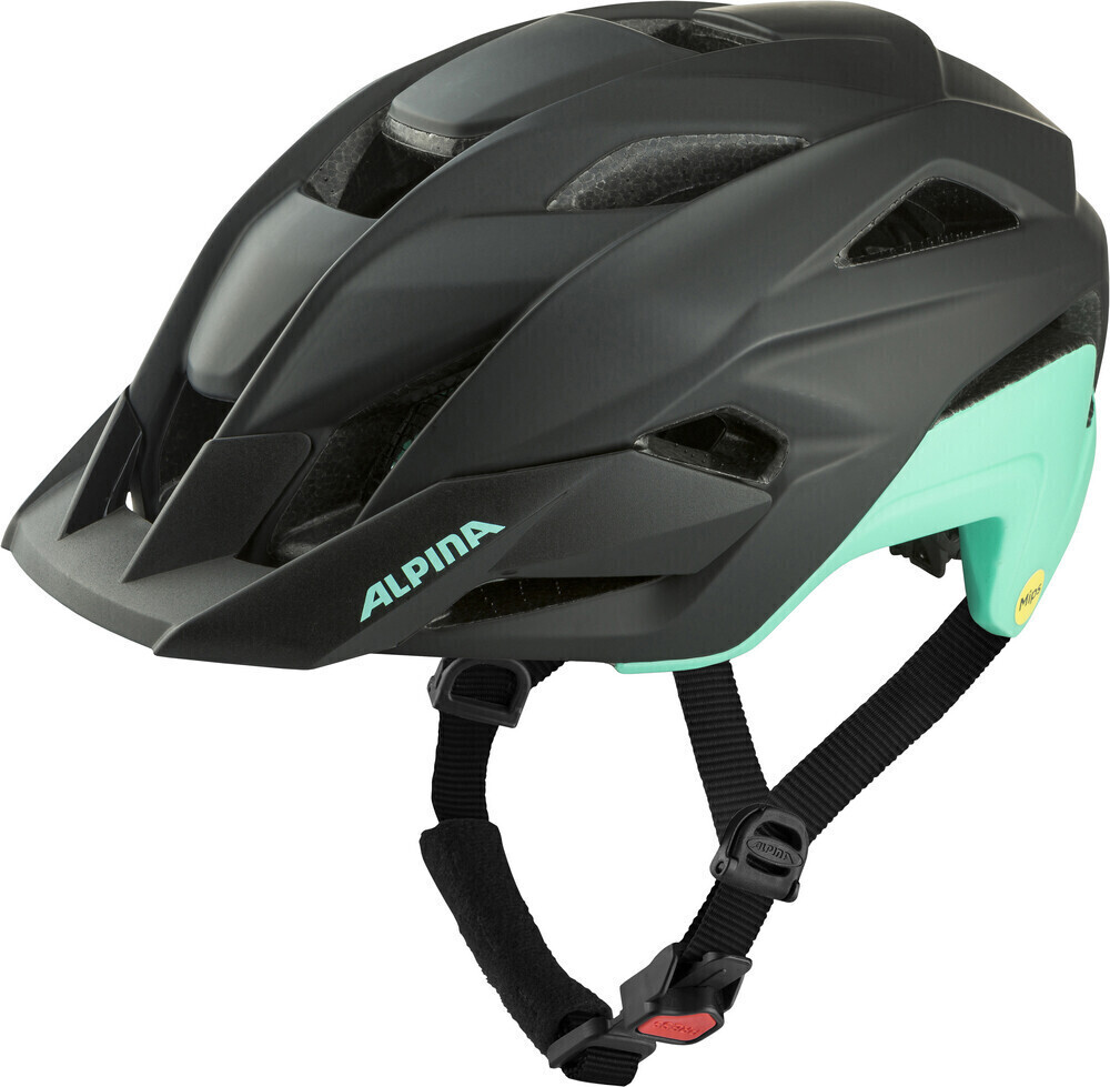 Alpina Sports Stan MIPS black/türkis
