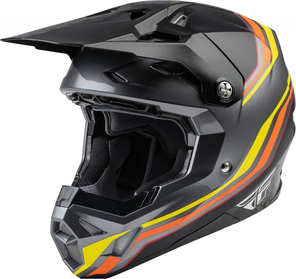 Photos - Bike Helmet FLY Racing Formula CP S.E. Speeder grey 