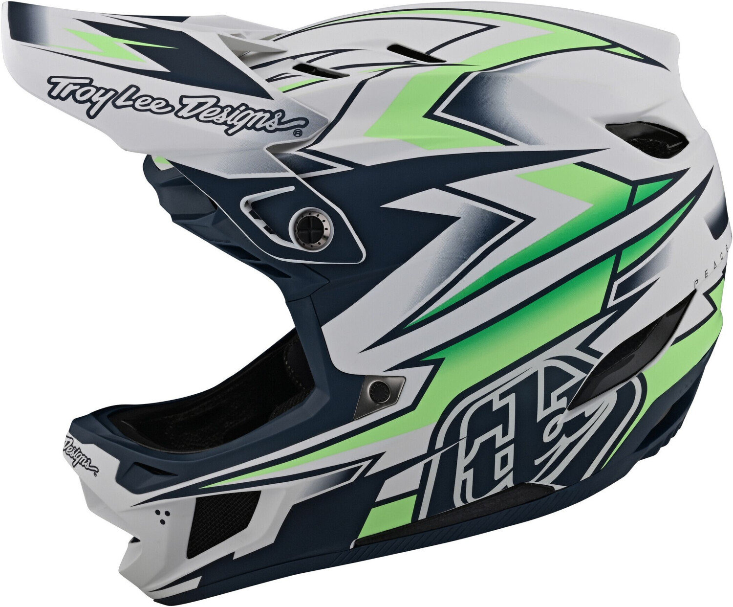 Casque TROY LEE D4 Composite Yellow