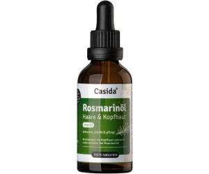 Casida Rosmarinöl Haare & Kopfhaut - Haaröl Mit Rizinusöl, 50ml Made In Germany