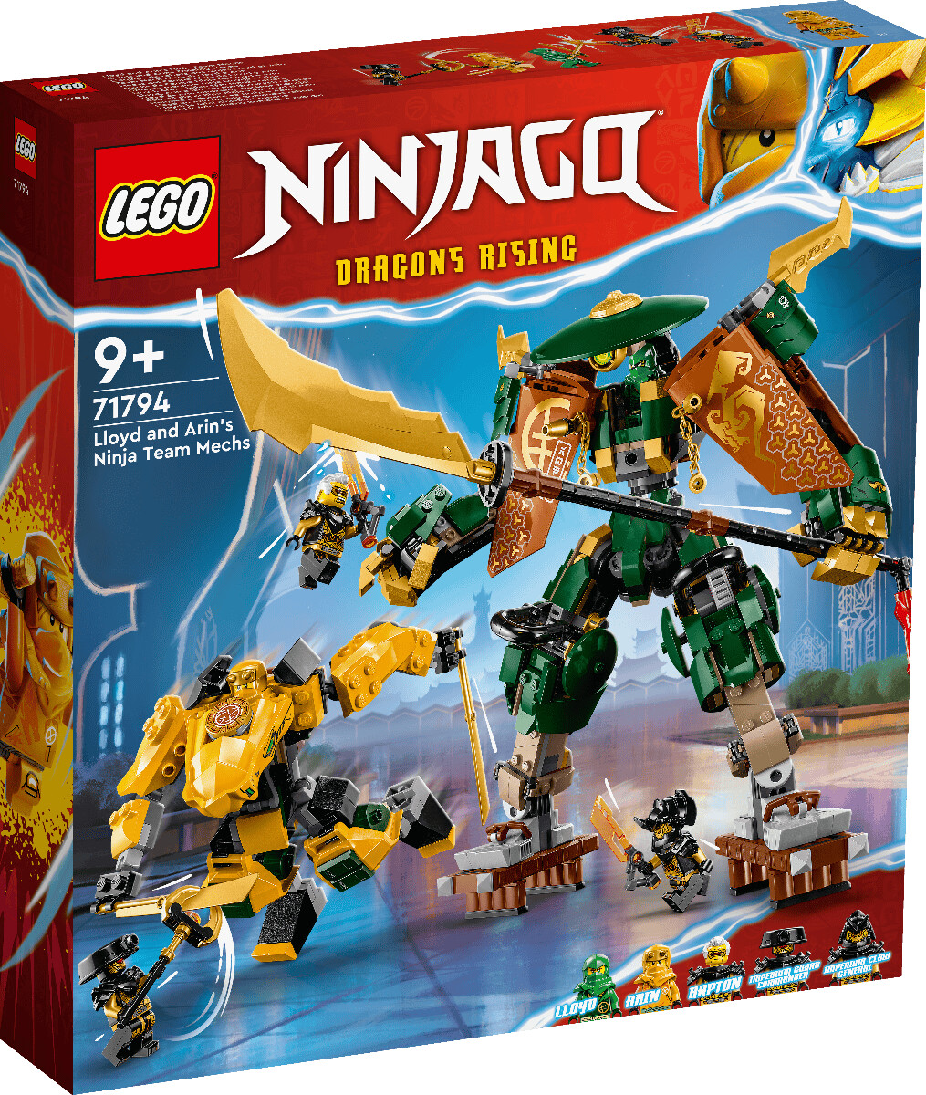 LEGO Ninjago - Team Mech Ninja di Lloyd e Arin (71794) a € 62,52