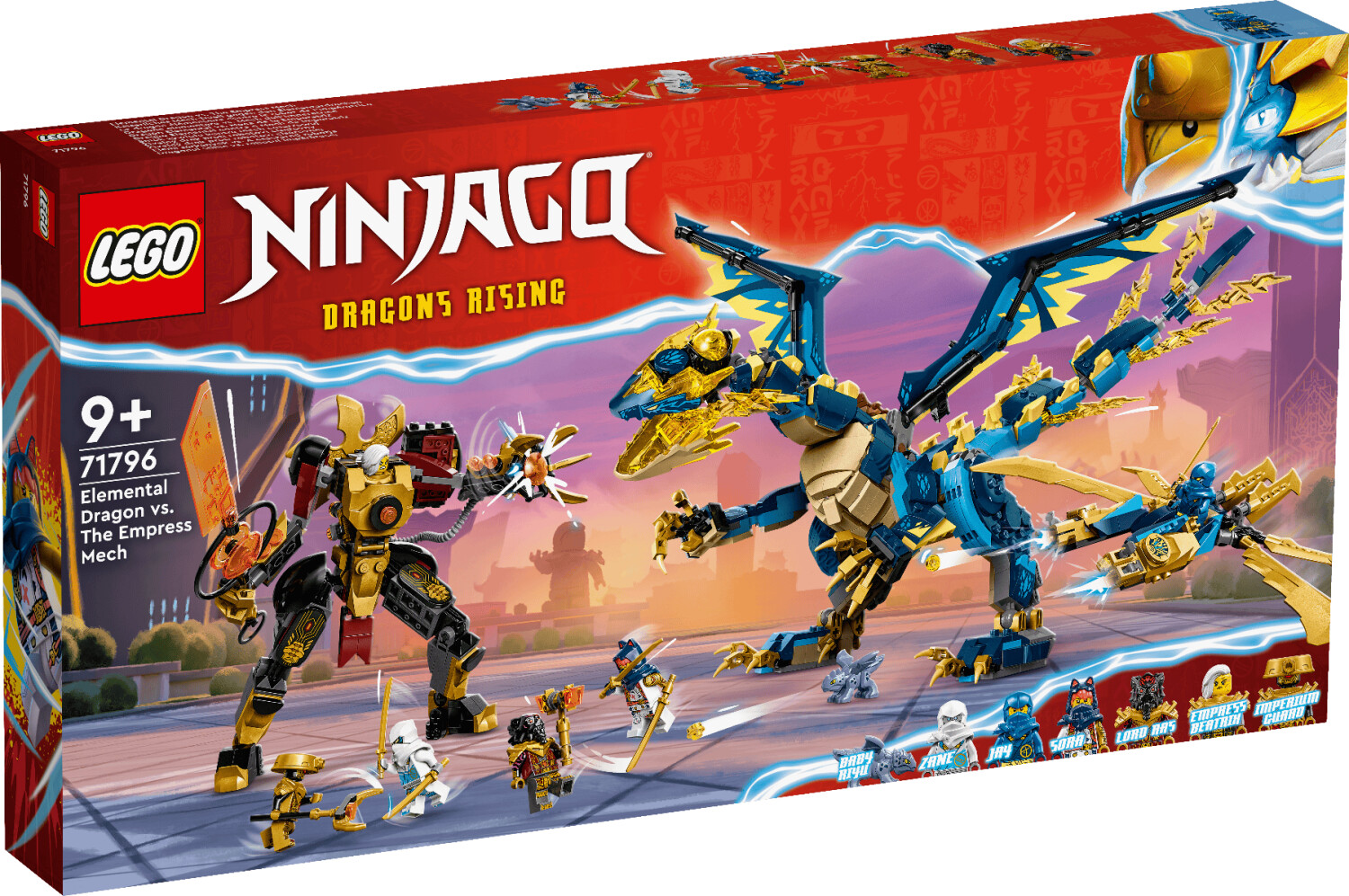 LEGO Ninjago - Dragone elementare vs. Mech dell'Imperatrice (71796