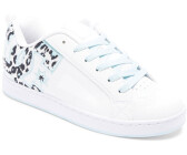DC Shoes COURT GRAFFIK Femme Baskets Patin Blanc bleu