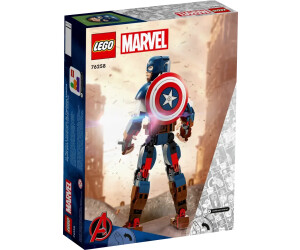 LEGO Marvel Avengers - Personaggio di Captain America (76258) a € 27,46  (oggi)