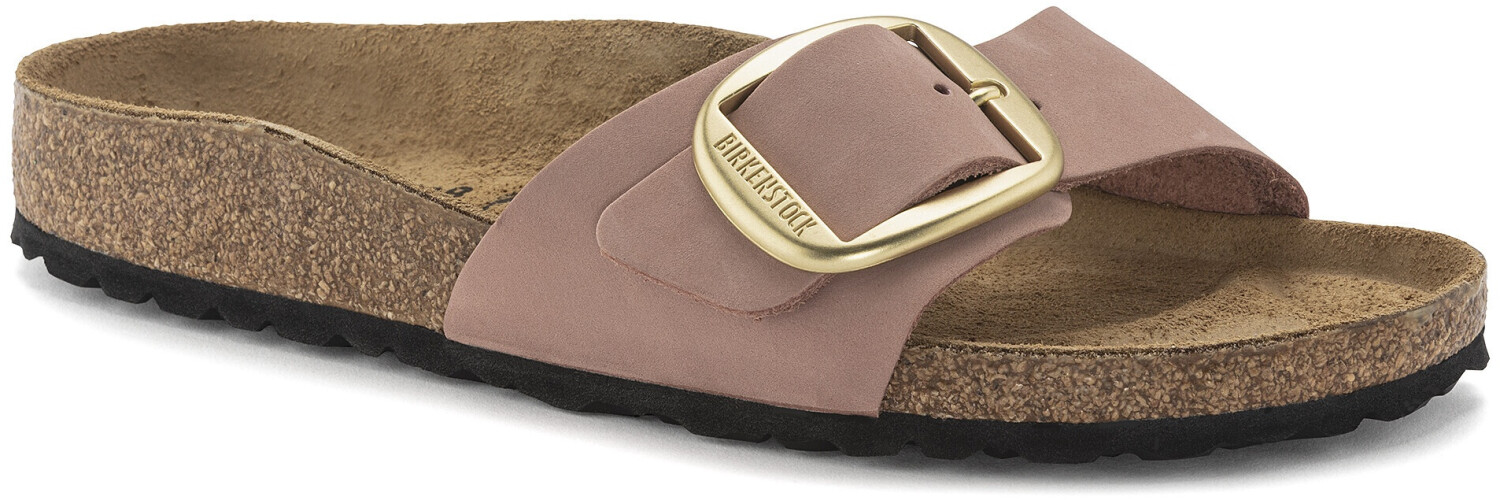 Birkenstock Madrid Big Buckle Nubukleder old rose normal ab 104 90 Preisvergleich bei idealo