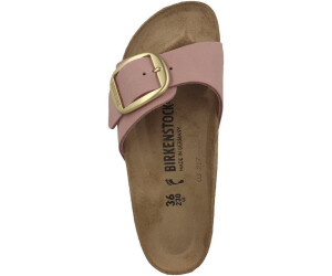 Birkenstock Madrid Big Buckle Nubuck Leather old rose regular au