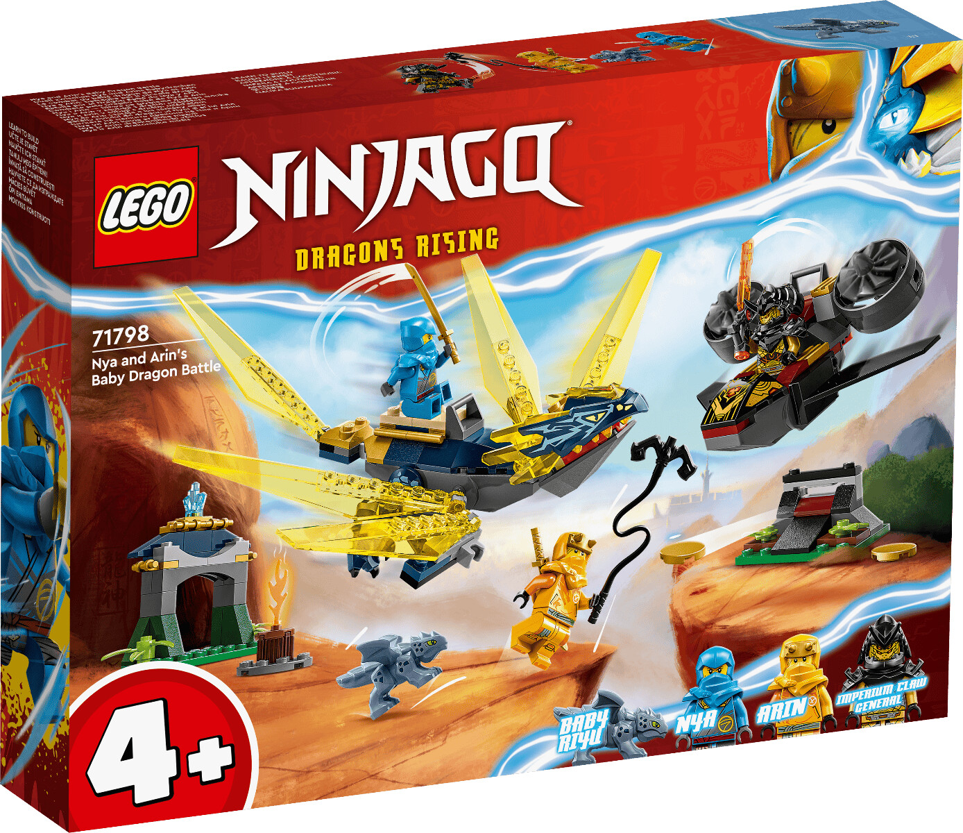 LEGO NINJAGO 71790 - Le Chien de Combat Dragon Imperium, Jouet de