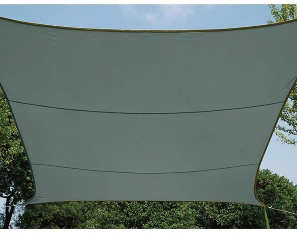 Perel 3,6 x 3,6 m green grey
