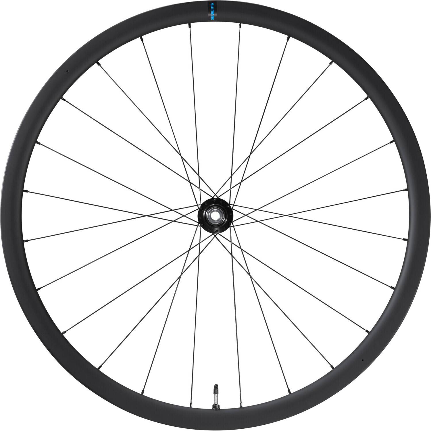 Shimano WH-RS710 C32 front wheel 28 CL Disc 12x100mm E-Thru TL black 24h 2022 racing bike front wheels