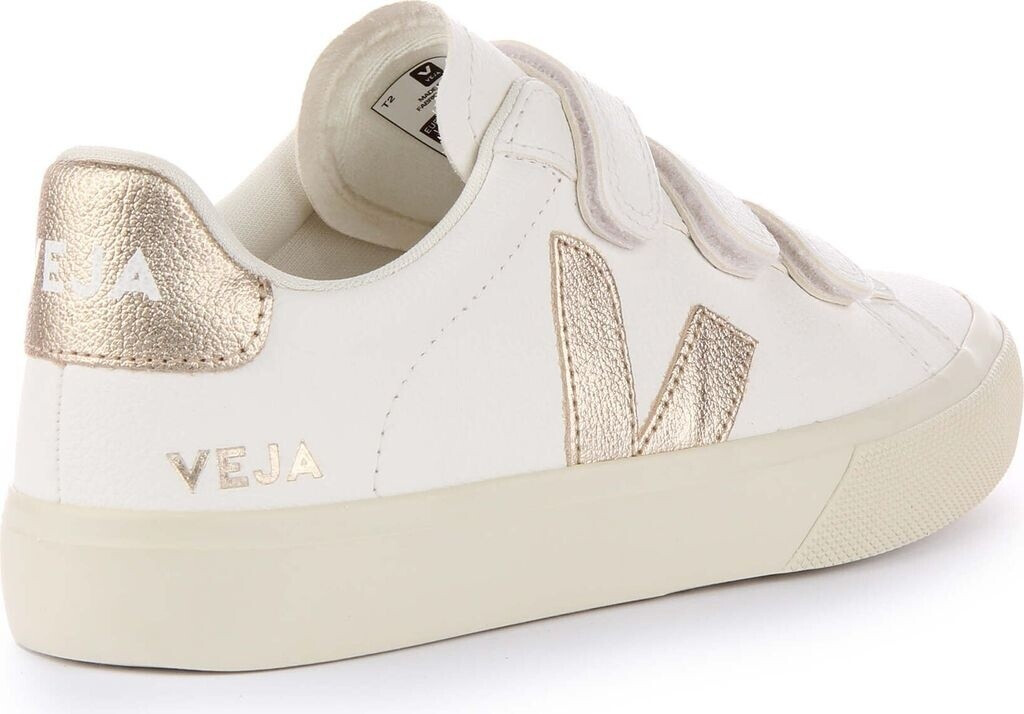 Buy Veja Recife Logo Chromefree Women extra white platine