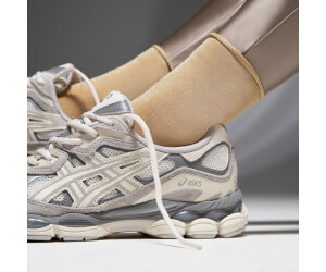 靴 ASICS GEL-NYC CREAM/OYSTER GREY 27cm ASICS Gel-NYC Cream Oyster Grey (GS) - 1204A175-100 - US