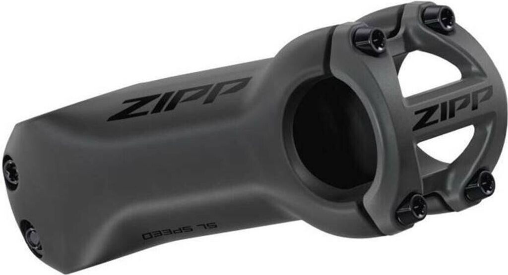 Zipp Sl Speed Carbon 31.8 Mm Stem black 80 mm / 6º