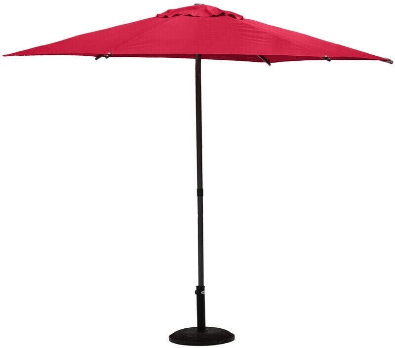 Hespéride Parasol droit rond Soya grenade