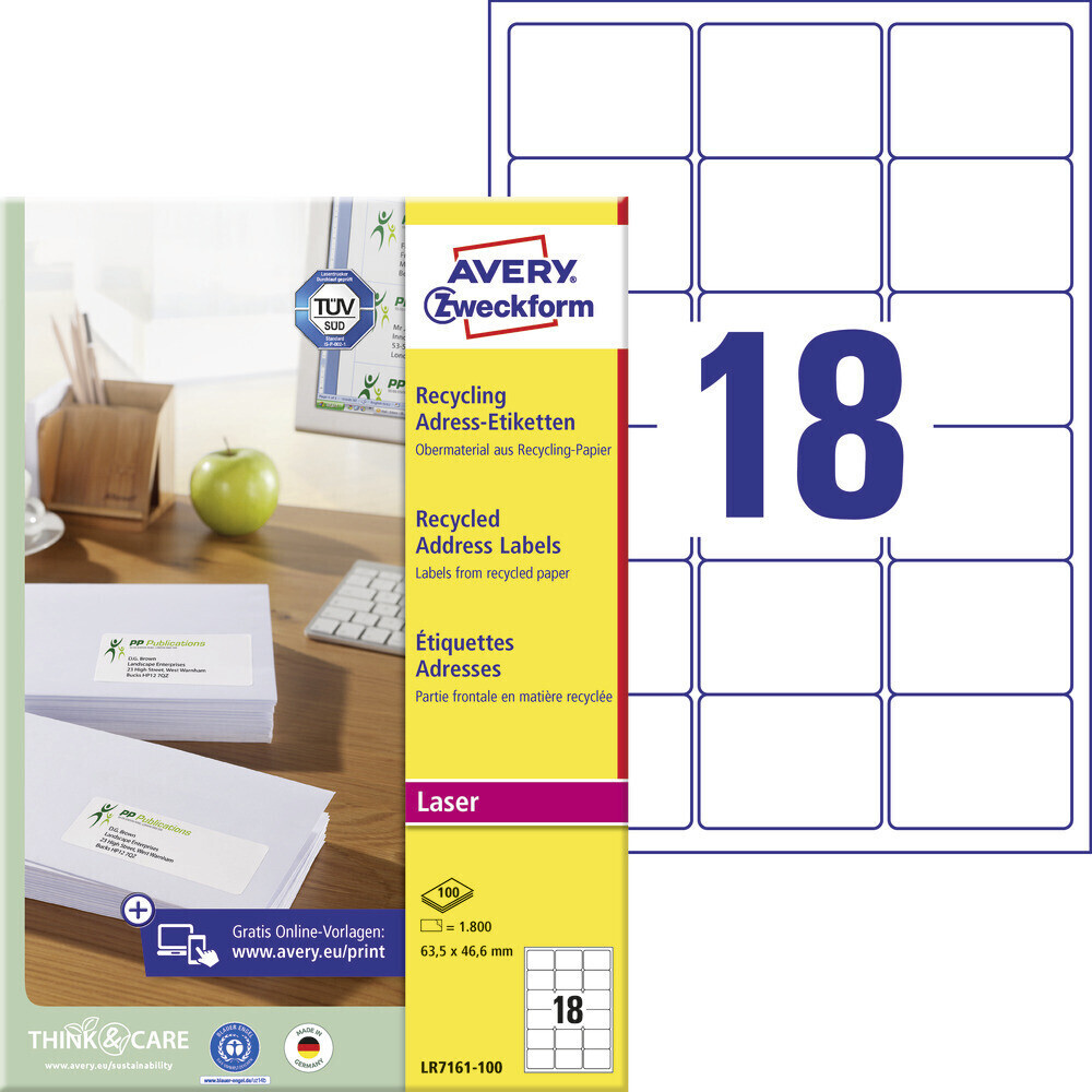 Avery Zweckform LR7161-100