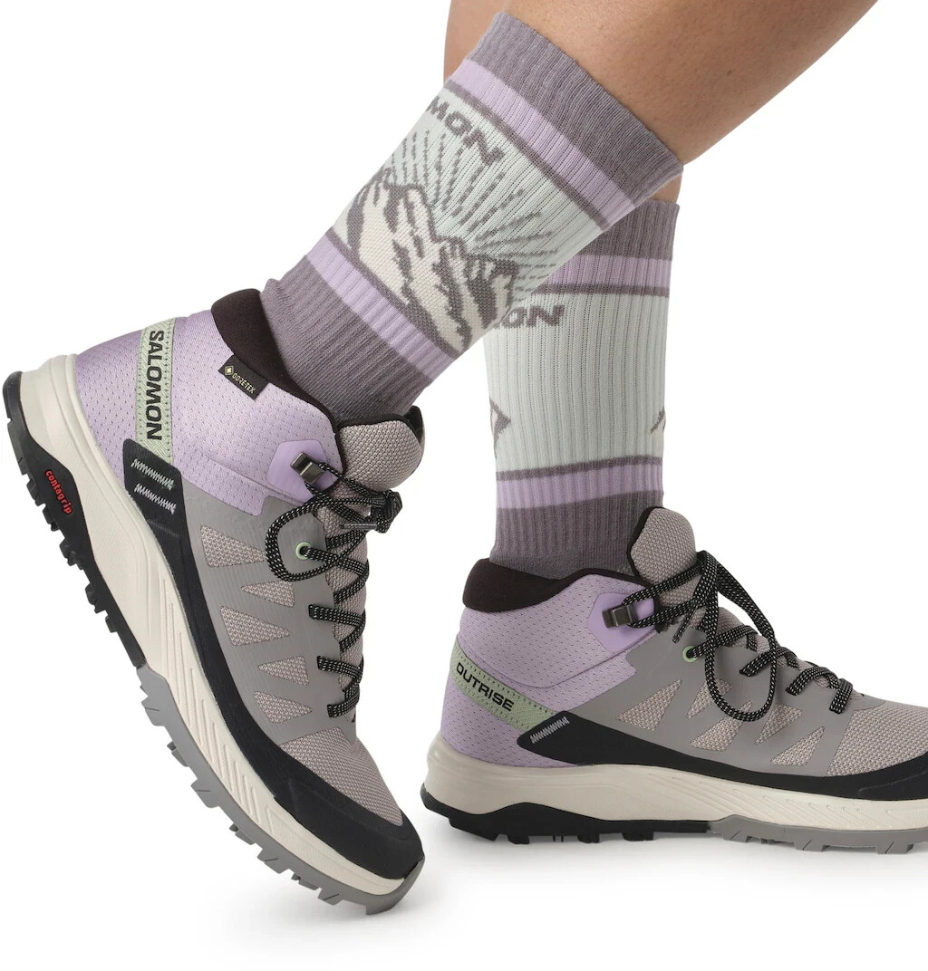 Salomon Outrise Mid GTX Women violet