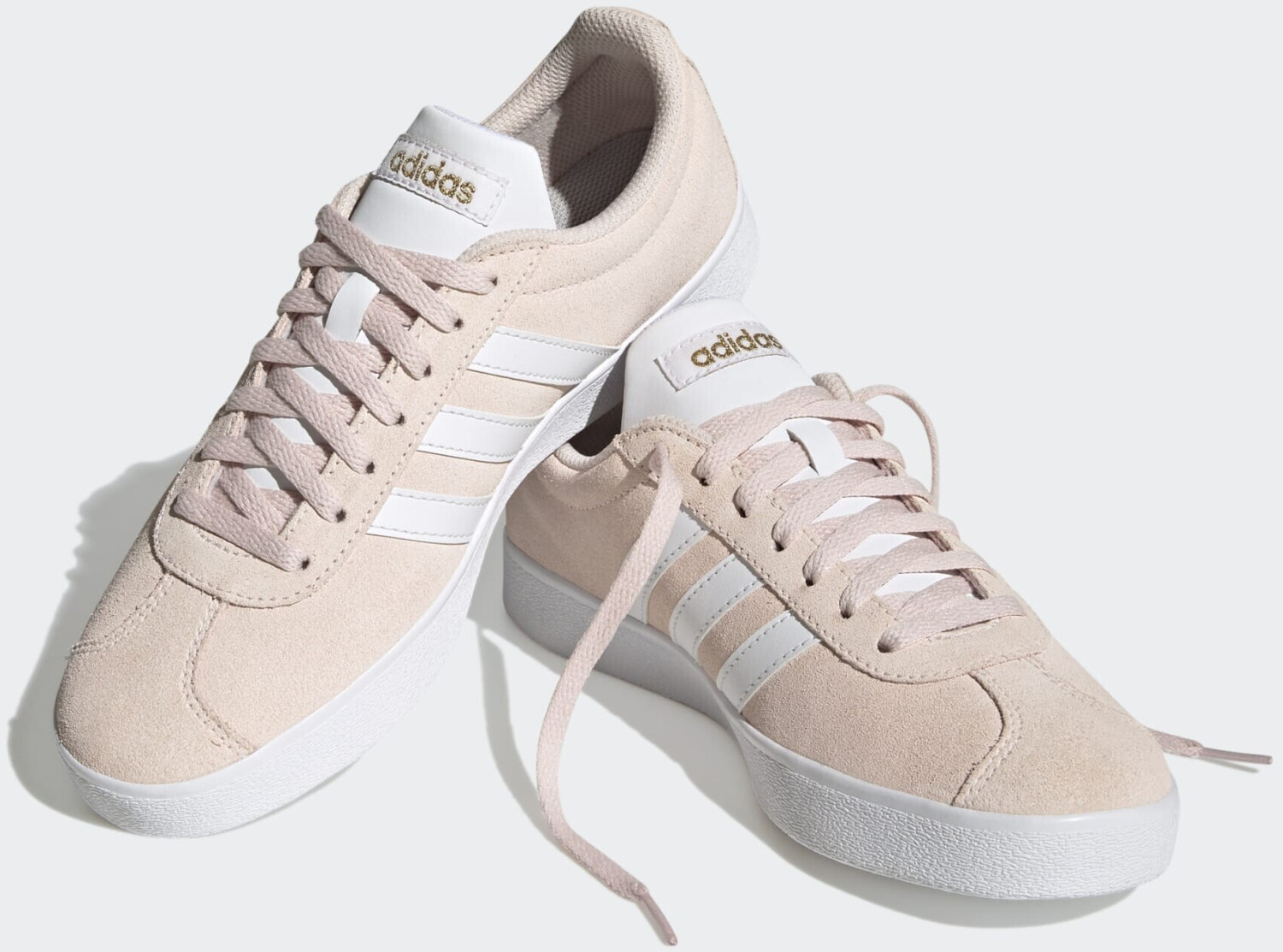Adidas VL Court 2.0 Women wonder quartz cloud white gold metallic ab 45 95 Preisvergleich bei idealo