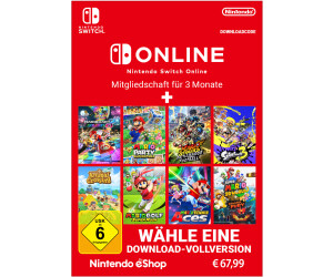 Nintendo Switch | Mitgliedschaft Monate Download-Vollversion Online 3 ab 67,99 Wähle eine bei + € Preisvergleich für