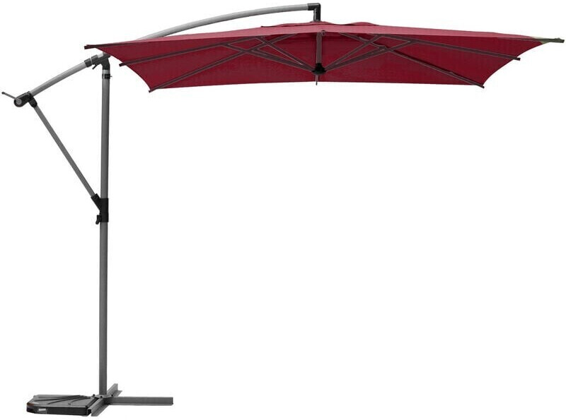 Hespéride Manoa 2,5 x 2,5 m bordeaux