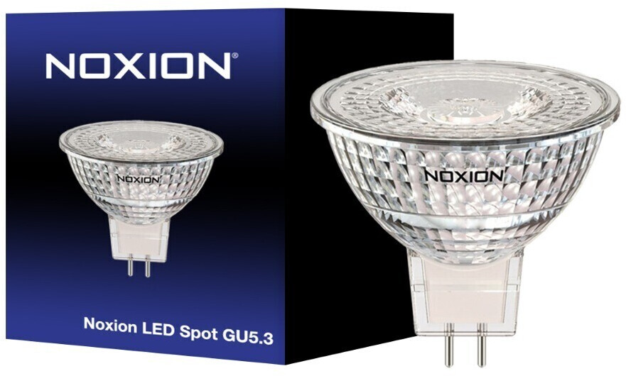 Noxion LED Spot GU5.3 MR16 4.4W 345lm 60D - 830 Warm White  Dimmable -  replacement for 35W au meilleur prix sur