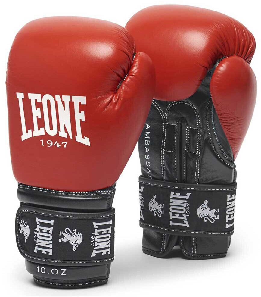 Leone Sport Ambassador Combat Gloves red 10 Oz