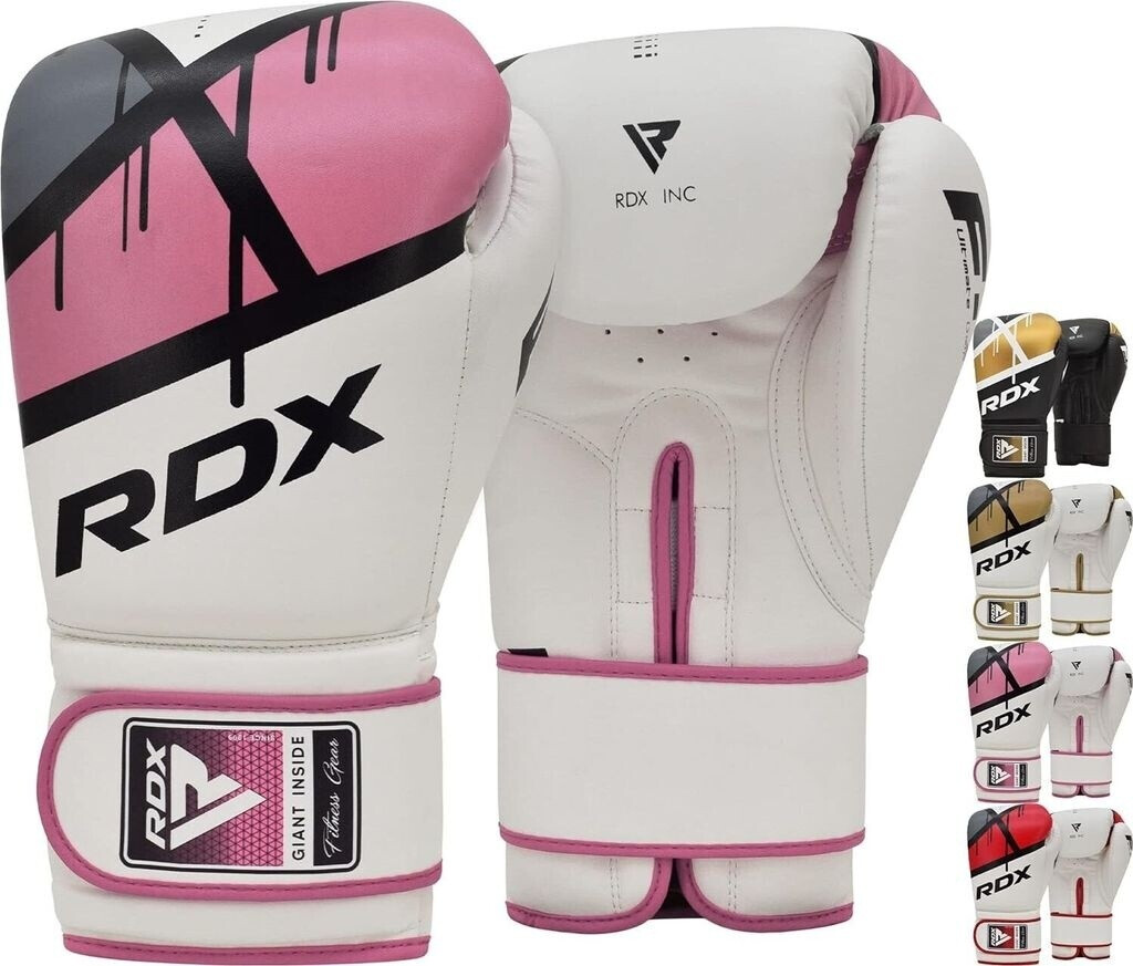 DRX Sports Bgr F7 Boxing Gloves white 8 Oz