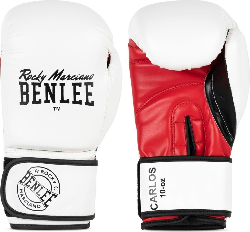 BenLee Carlos Artificial Leather Boxing Gloves white 6 Oz