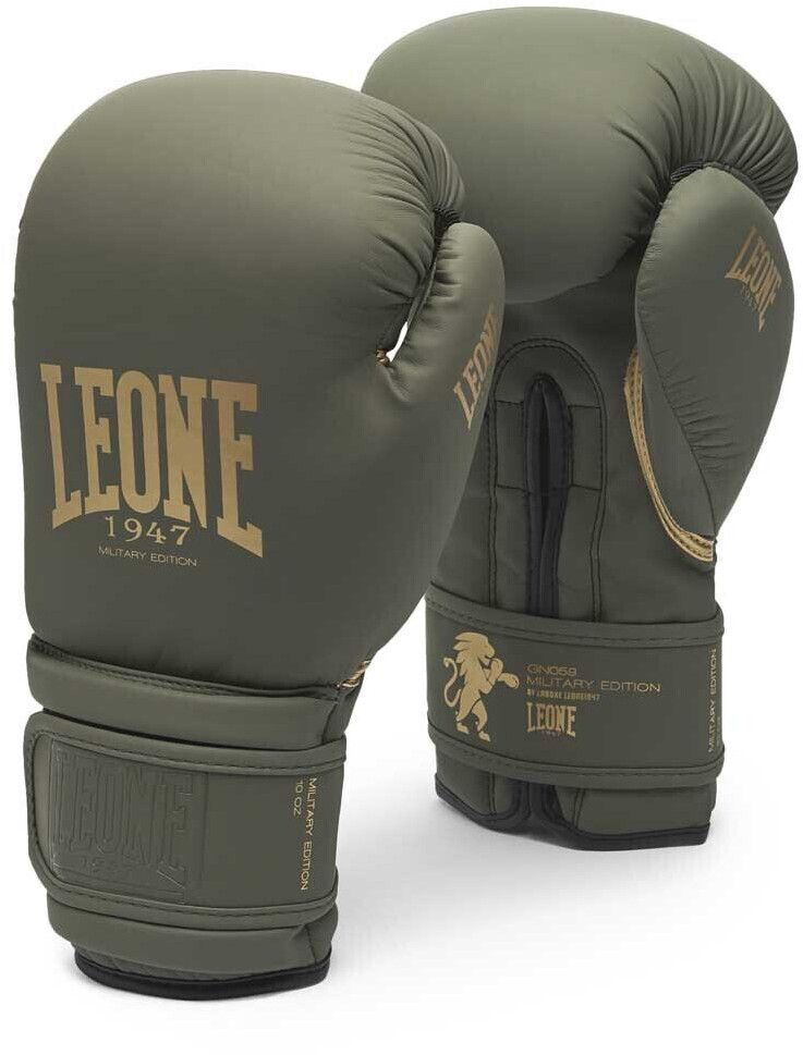 Leone Sport Military Edition Combat Gloves green 16 Oz