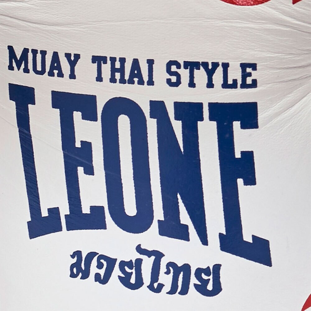 Leone Sport Muay Thai Combat Gloves white 10 Oz